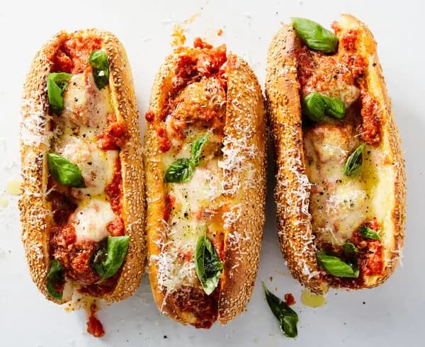 Meatball sub from Above the Blue REDDZ